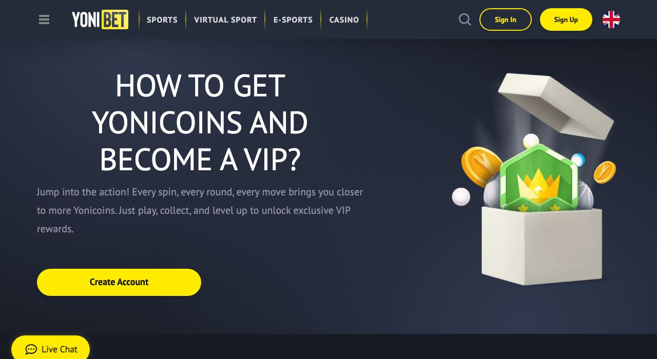 yonibet VIP program benefits